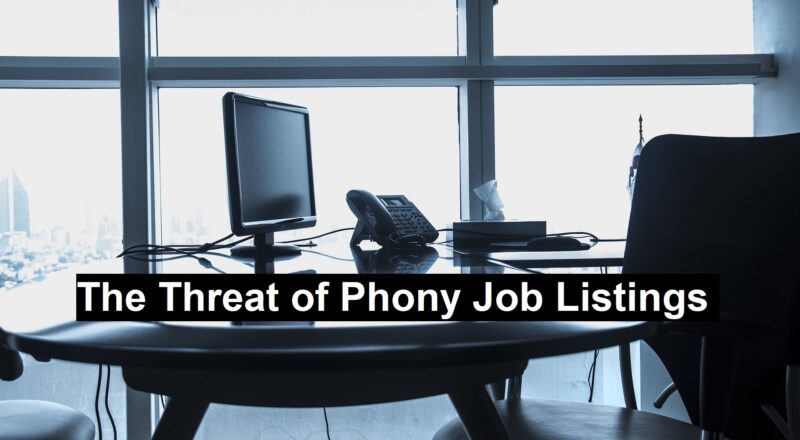 Phony Job Listings