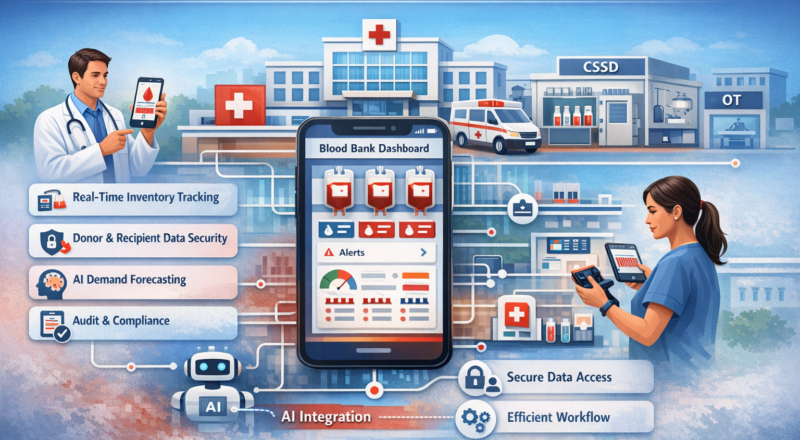 Secure Blood Bank Management